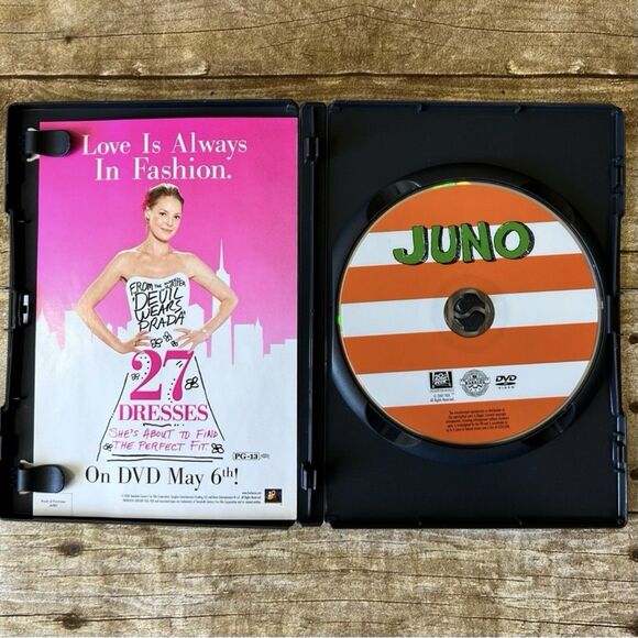 Juno (DVD, 2007) Ellen Page, Michael Cera, Jennifer Garner, Jason Bateman - Picture 2 of 5